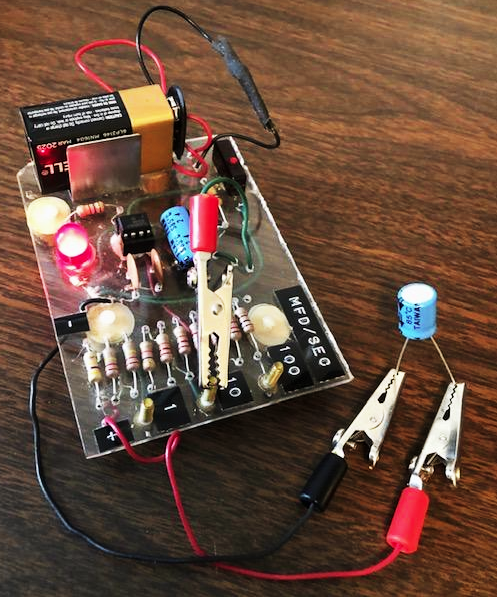 555 Capacitor Tester