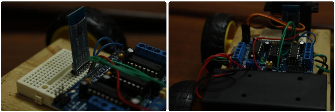 Arduino Voice Controlled Robot the Circuit Part 2